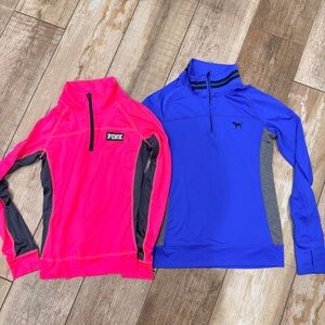 Pink Victoria’s Secret | 1/4 Zip Long Sleeve Top